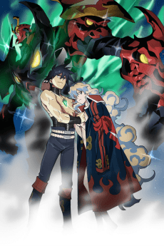 Gurren Lagann The Movie: The Lights in the Sky are Stars background